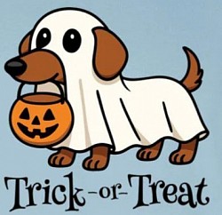 Trick or dog