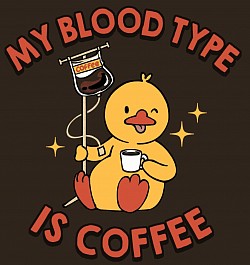 My blood is coffee
