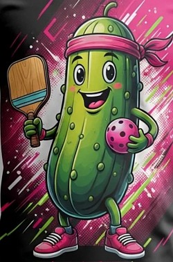 PickleBall color Background