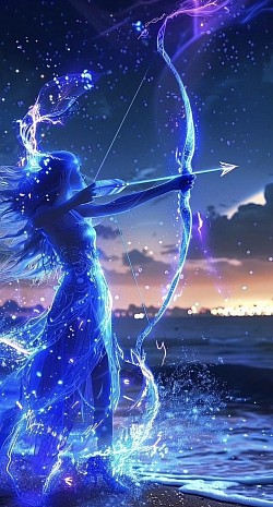 Lady with Bow & Arrow