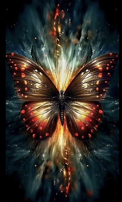 Sparkling Butterfly
