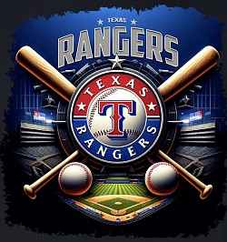 Texas Rangers with Field