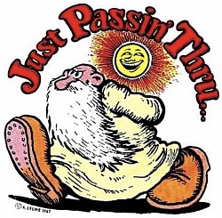 Just passing