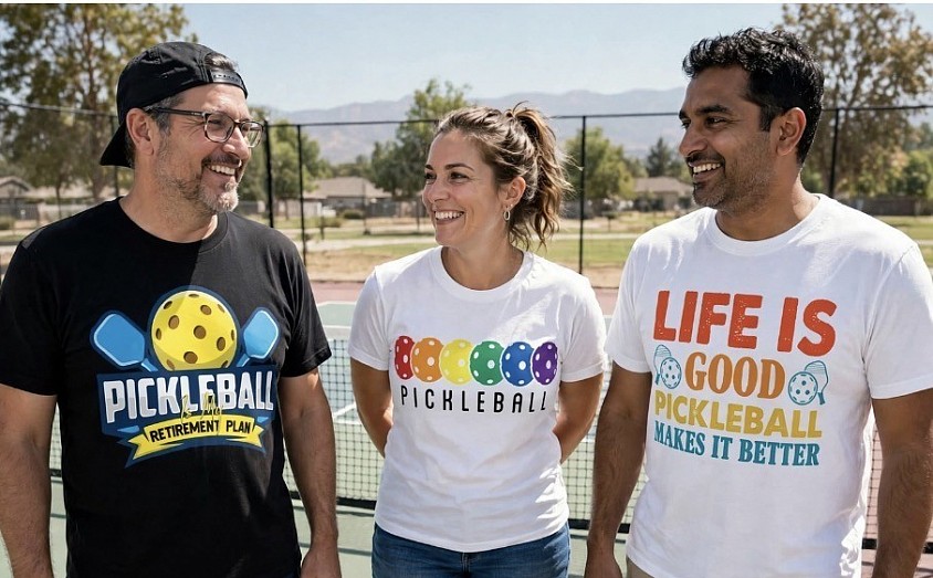 Pickball shirts